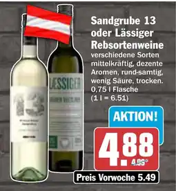 AEZ Sandgrube 13 oder Lässiger Rebsortenweine Angebot