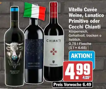 AEZ Vitello Cuvée Weine, Lunatico Primitivo oder Angebot