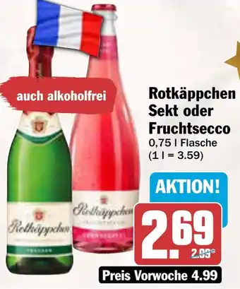 AEZ Rotkäppchen Sekt oder Fruchtsecco Angebot