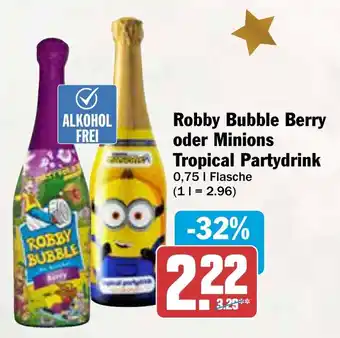 AEZ Robby Bubble Berry oder Minions Tropical Partydrink Angebot