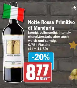 AEZ Notte Rossa Primitivo di Manduria Angebot