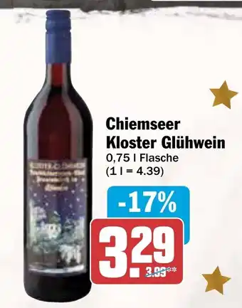 AEZ Chiemseer Kloster Glühwein Angebot
