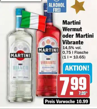 AEZ Martini Wermut oder Martini Vibrante Angebot