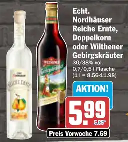 AEZ Echt. Nordhäuser Reiche Ernte, Doppelkorn oder Wilthener Gebirgskräuter Angebot
