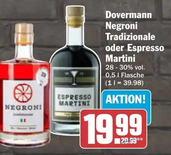 AEZ Dovermann Negroni Tradizionale oder Espresso Martini Angebot