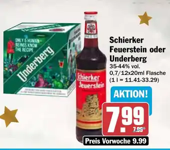 AEZ Schierker Feuerstein oder Underberg Angebot