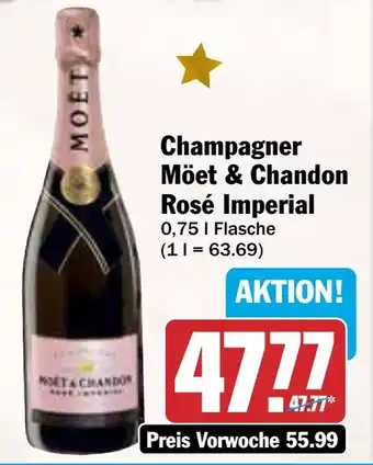 AEZ Champagner Möet & Chandon Rosé Imperial Angebot