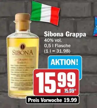 AEZ Sibona Grappa Angebot