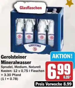 AEZ Gerolsteiner Mineralwasser Angebot