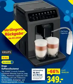 Lidl Krups Kaffeevollautomat Angebot