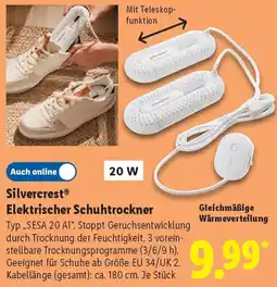 Lidl Silvercrest Elektrischer Schuhtrockner Angebot