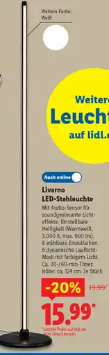 Lidl Livarno LED-Stehleuchte Angebot