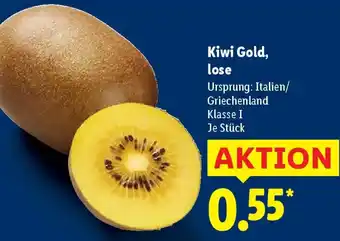 Lidl Kiwi Gold, lose Angebot