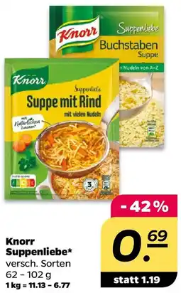NETTO Knorr Suppenliebe Angebot