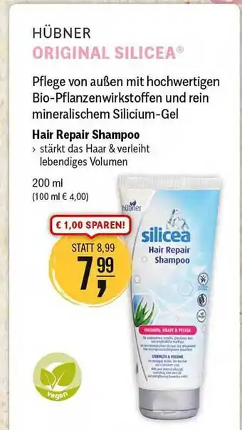 Reformhaus Bacher Hübner Original Silicea 200ml Angebot