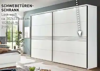 Möbel Martin Schwebetürenschrank Angebot