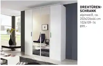 Möbel Martin Drehtürenschrank Angebot