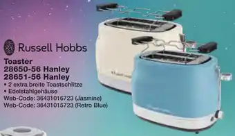 expert Techno Land Russell Hobbs Toaster 28650-56 Hanley Angebot