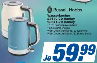 expert Techno Land Russell Hobbs Wasserkocher 28640-70 Hanley Angebot
