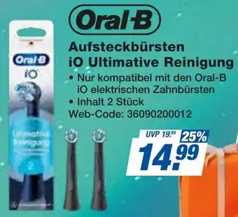 expert Techno Land Oral-B Aufsteckbürsten iO Ultimative Reinigung Angebot