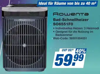 expert Techno Land Rowenta Bad-Schnellheizer SO6551F0 Angebot