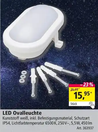Holz Possling LED Ovalleuchte Angebot