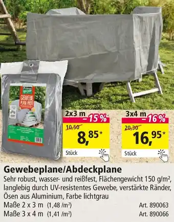 Holz Possling Gewebeplane/Abdeckplane Angebot
