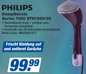 expert Techno Land PHILIPS Dampfbürste Series 7000 STH7050/30 Angebot