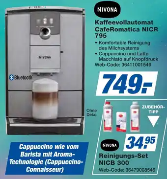 expert Techno Land NIVONA Kaffeevollautomat CafeRomatica NICR 795 Angebot