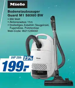 expert Techno Land Miele Bodenstaubsauger Guard M1 S8380 BW Angebot