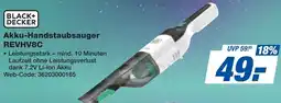 expert Techno Land BLACK+ DECKER Akku-Handstaubsauger REVHV8C Angebot