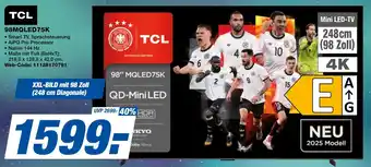 expert Techno Land TCL 98MQLED75K Angebot