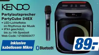 expert Techno Land KENDO Partylautsprecher PartyCube 24EX Angebot