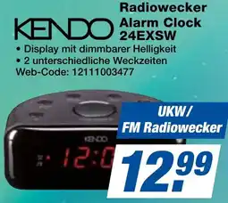 expert Techno Land KENDO Radiowecker Alarm Clock 24EXSW Angebot
