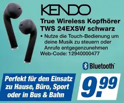 expert Techno Land KENDO True Wireless Kopfhörer TWS 24EXSW schwarz Angebot