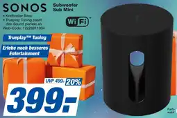 expert Techno Land SONOS Subwoofer Sub Mini Angebot