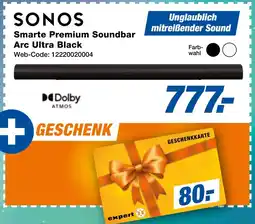 expert Techno Land SONOS Smarte Premium Soundbar Arc Ultra Black Angebot