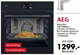 Möbel Martin AEG Backofen GB7180SB/A Angebot