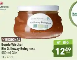 CITTI Markt Bunde Wischen Bio Galloway Bolognese Angebot