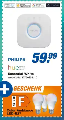 expert Techno Land PHILIPS hue Essential White Angebot