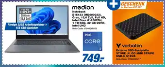 expert Techno Land medion Notebook E15433 (MD600023) Angebot