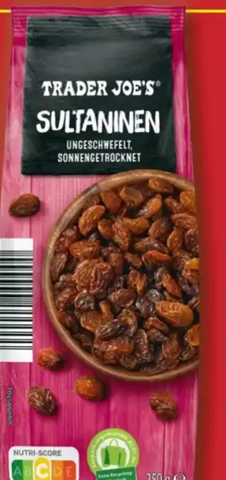 Aldi Nord Trader Joe's Sultaninen Angebot