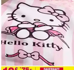 Woolworth Sanrio Hello Kitty Flanell Wohndecke Angebot
