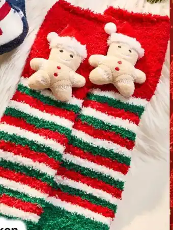Woolworth Weihnachts Damen Flauschsocken Angebot