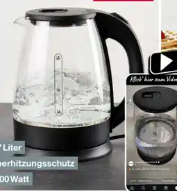 Woolworth Wasserkocher Angebot