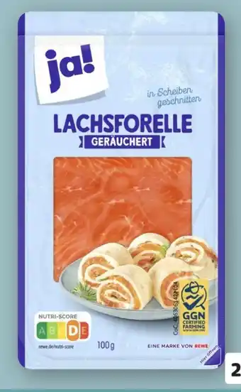 REWE ja! Lachsforelle Angebot