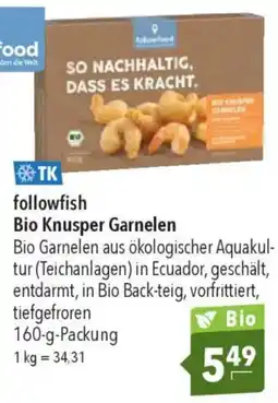 CITTI Markt followfish Bio Knusper Garnelen Angebot