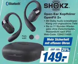 expert Techno Land SHOKZ Open-Ear Kopfhörer OpenFit 2+ Angebot