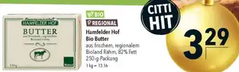 CITTI Markt Hamfelder Hof Bio Butter Angebot