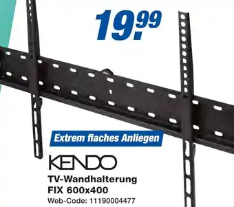 expert Techno Land KENDO TV-Wandhalterung FIX 600x400 Angebot